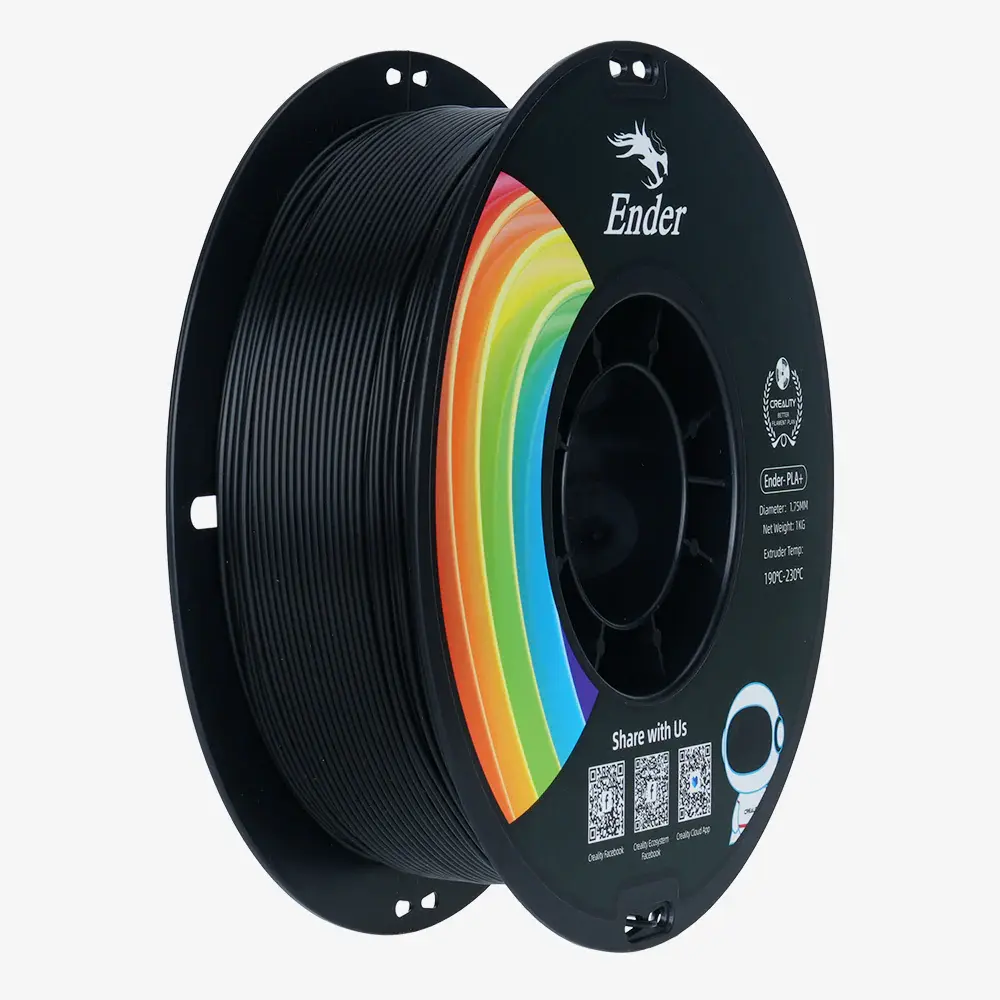 Creality Ender PLA Plus (PLA+) Filament Siyah
