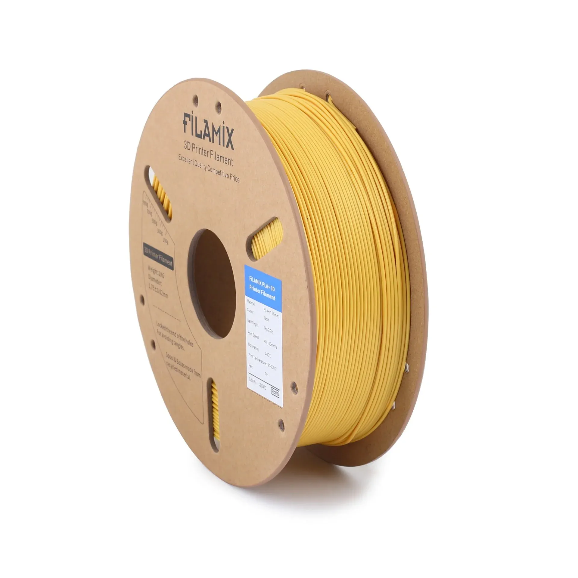 Filamix PLA Plus (PLA+) Filament Altın