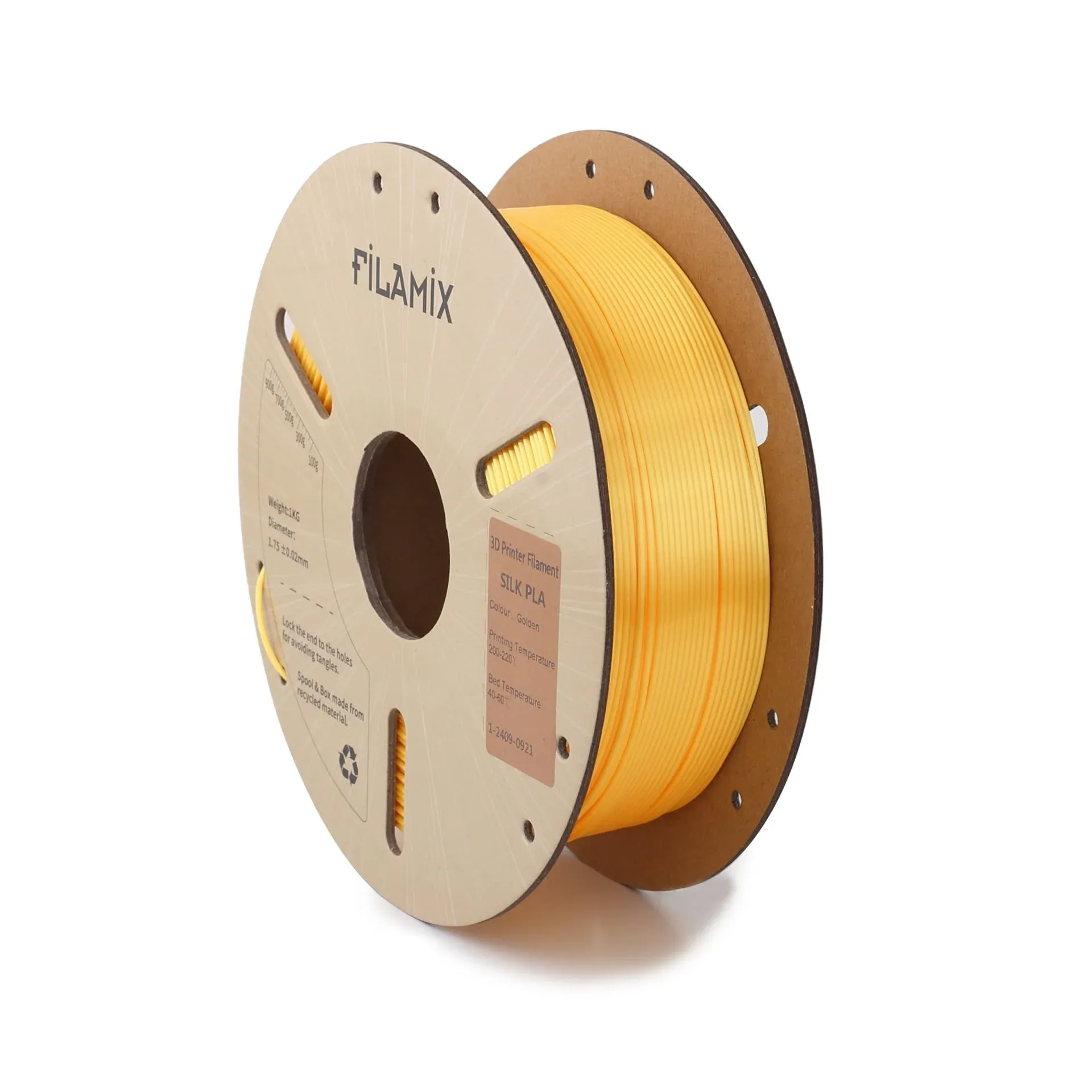 Filamix Silk PLA Filament Altın