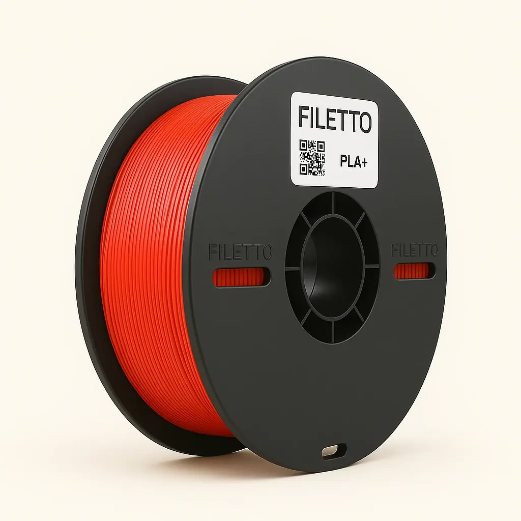 Filetto PLA Plus (PLA+) Filament Kırmızı