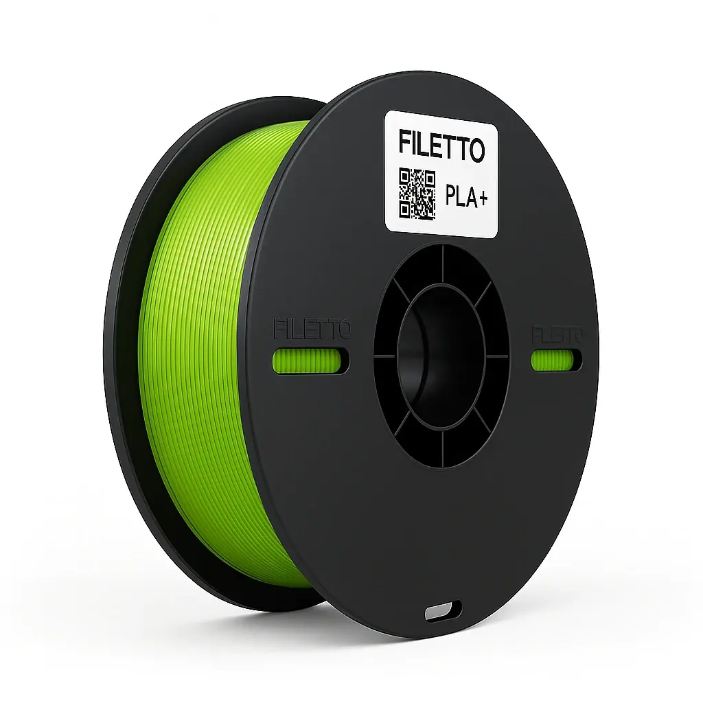 Filetto PLA Plus (PLA+) Filament Açık Yeşil
