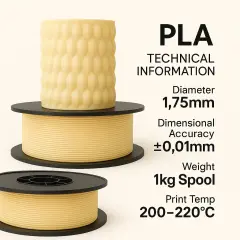 Filetto PLA Plus (PLA+) Filament Ten Rengi