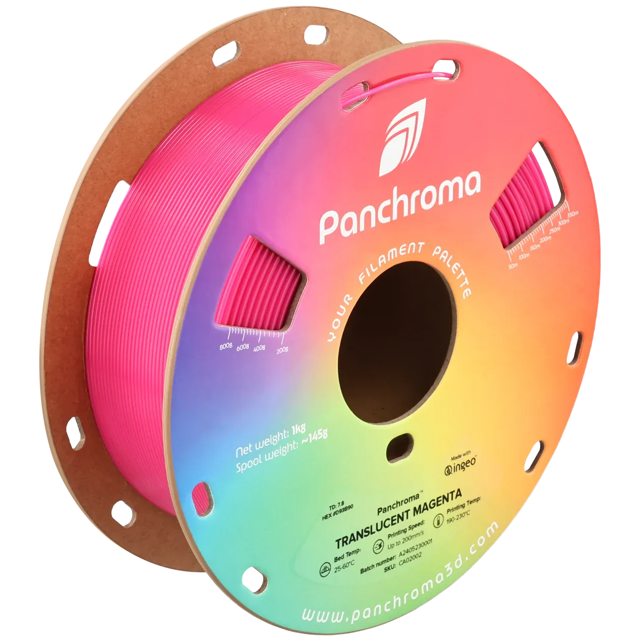 Panchroma Translucent PLA Magenta