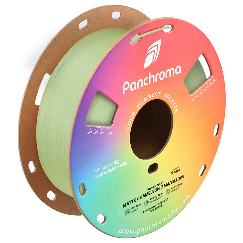 Panchroma Dual Matte PLA Chameleon (Camgöbeği - Sarı)