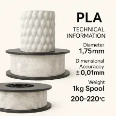 Filetto PLA Plus (PLA+) Filament Mermer