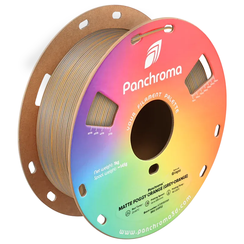 Panchroma Dual Matte PLA Foggy Orange (Gri - Turuncu)