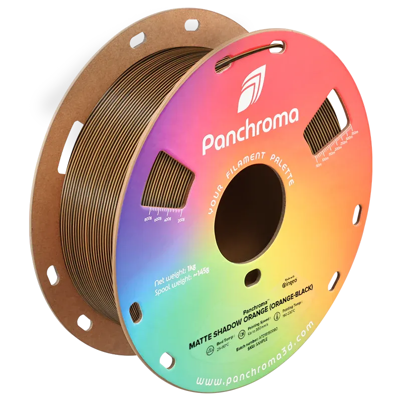 Panchroma Dual Matte PLA Shadow Orange (Turuncu - Siyah)