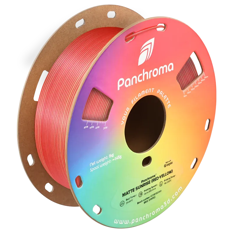 Panchroma Dual Matte PLA Sunrise (Kırmızı- Sarı)