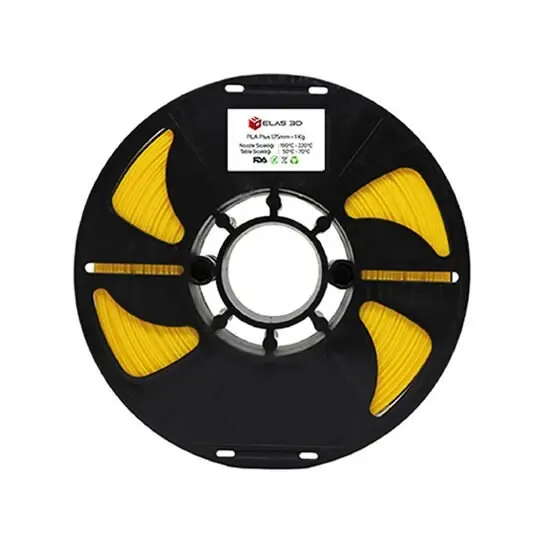 Elas PLA Plus (PLA+) Filament Sarı
