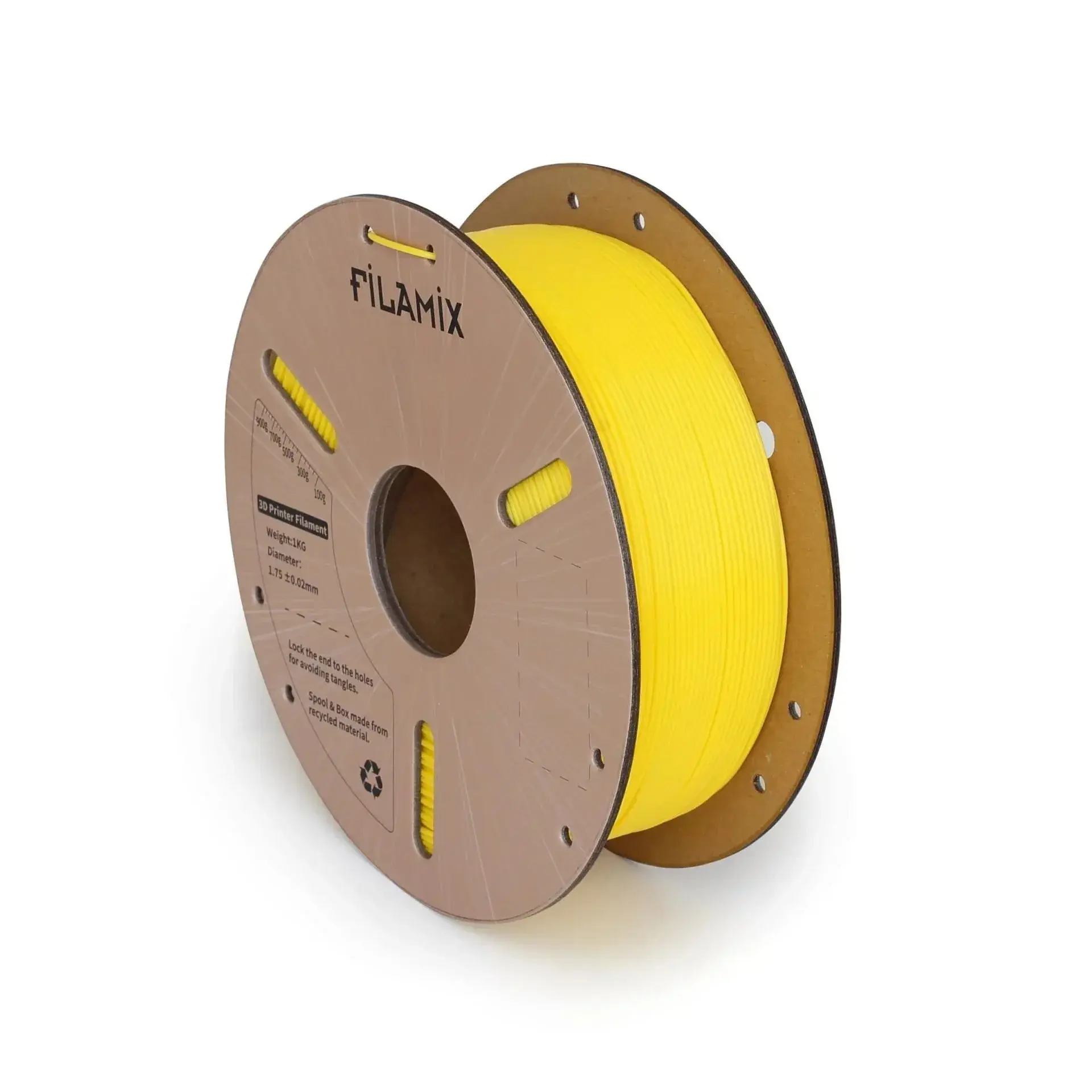 Filamix PLA Plus (PLA+) Filament 1.75 mm 1 Kg - Sarı