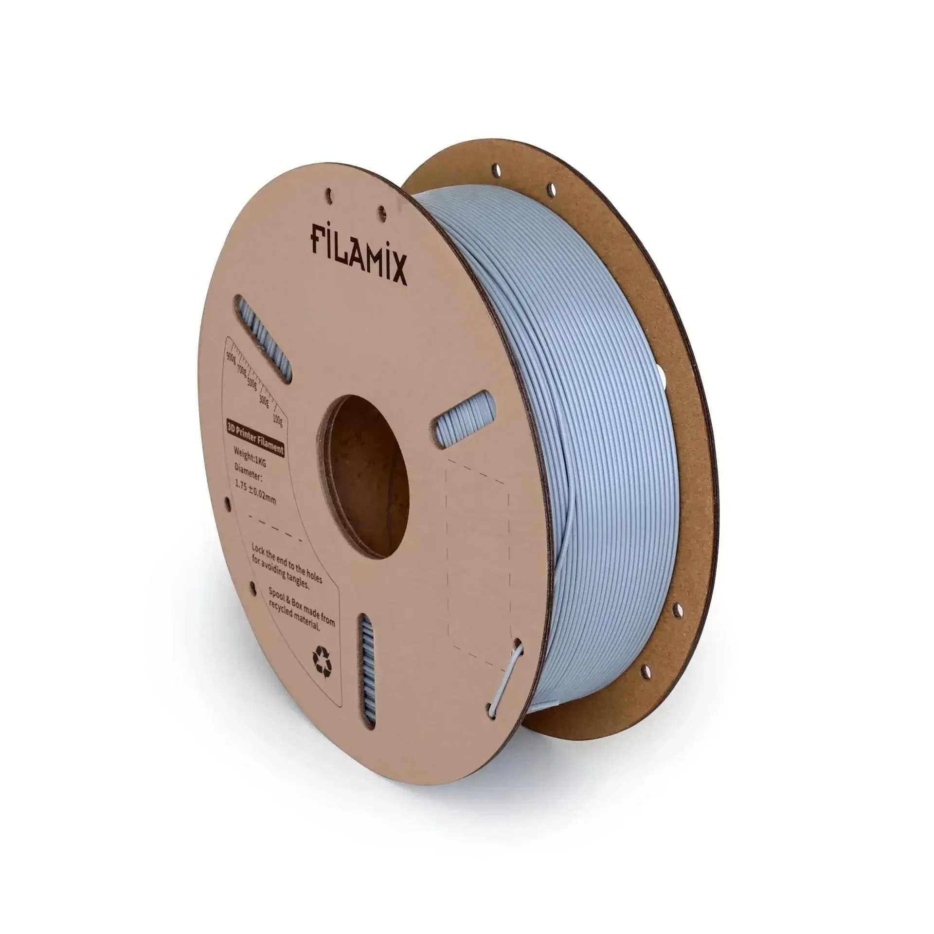 Filamix PLA Plus (PLA+) Filament 1.75 mm 1 Kg - Gri