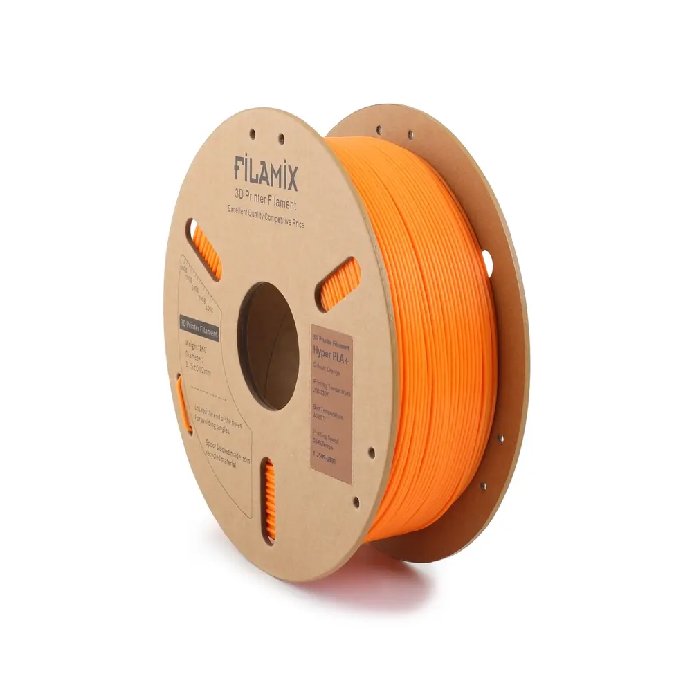 Filamix Hyper PLA+ Filament 1.75 mm 1 Kg - Turuncu