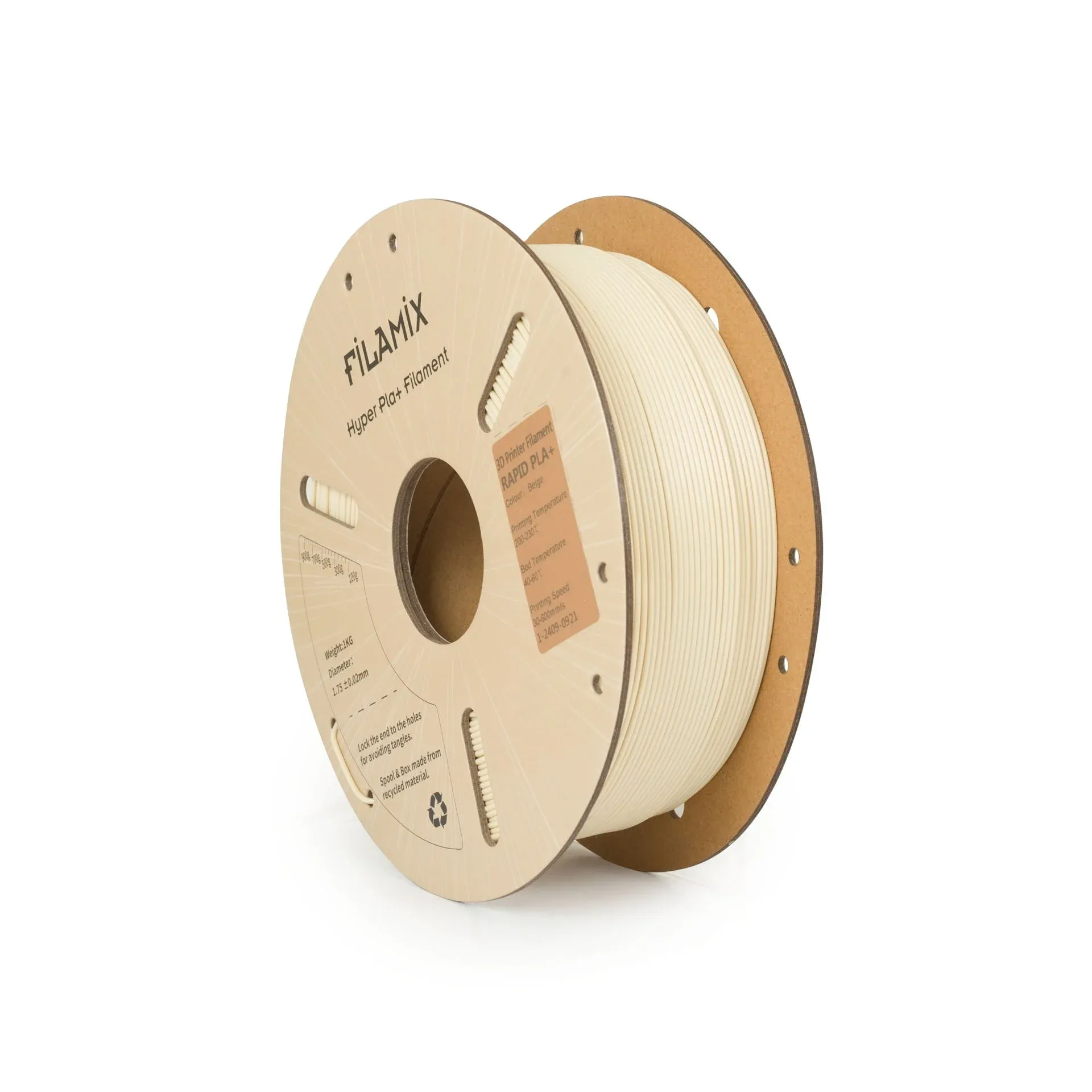 Filamix Hyper PLA+ Filament 1.75 mm 1 Kg - Bej