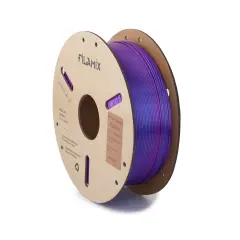 Filamix Magic Silk İki Renkli PLA Filament 1.75 mm 1 Kg - Mavi-Mor