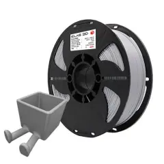 Elas PLA Pro Filament Gümüş Gri