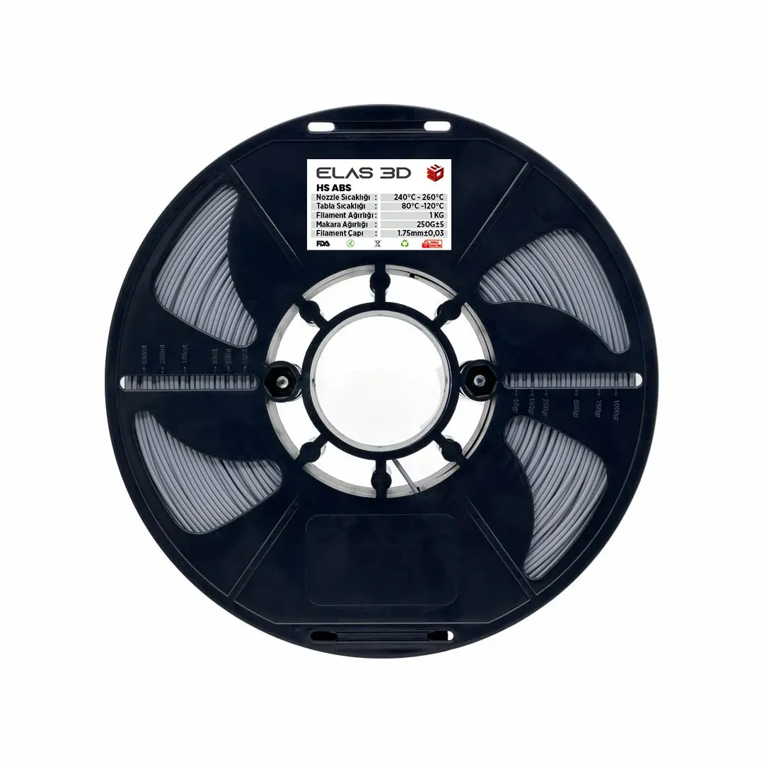 Elas HS-ABS Filament Gri