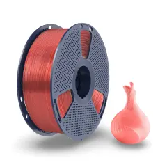 Sunlu Transparan PLA Filament Strawberry Jam