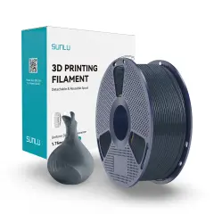 Sunlu Transparan PLA Filament Mist Black