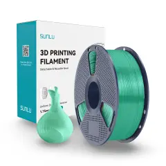 Sunlu Transparan PLA Filament Mint Ice