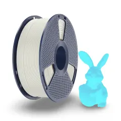 Sunlu PLA Glow(Karanlıkta Parlayan) Filament Beyaz/Mavi