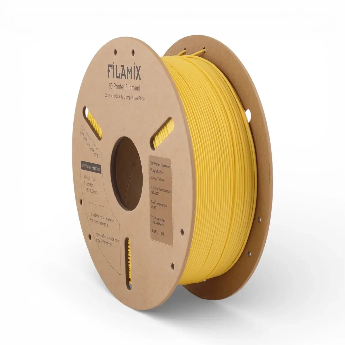 Filamix Mat PLA Filament Sarı