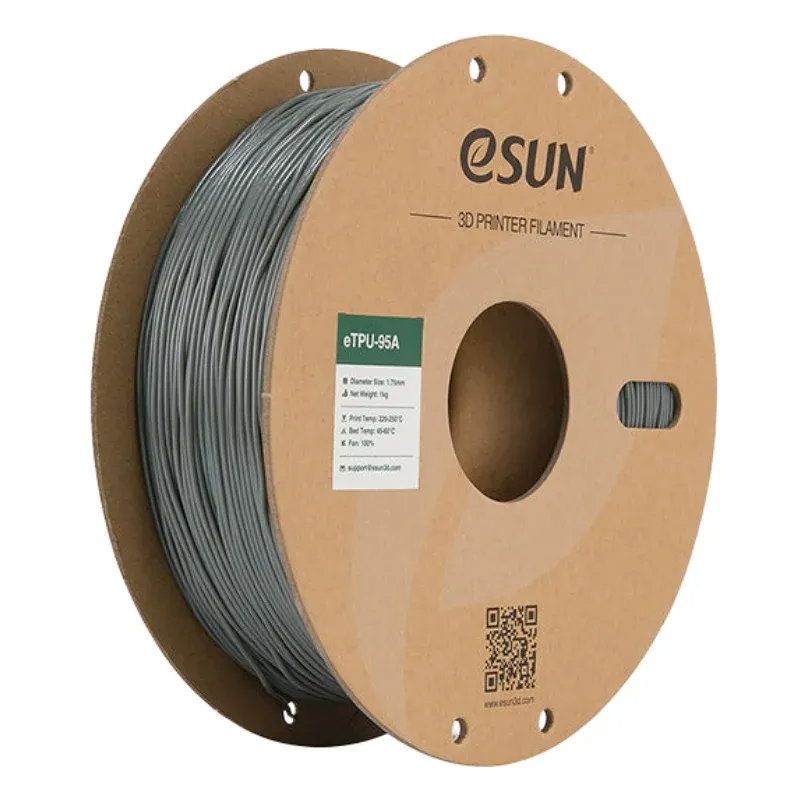 eSUN TPU-95A Filament 1.75 mm 1 Kg - Gri