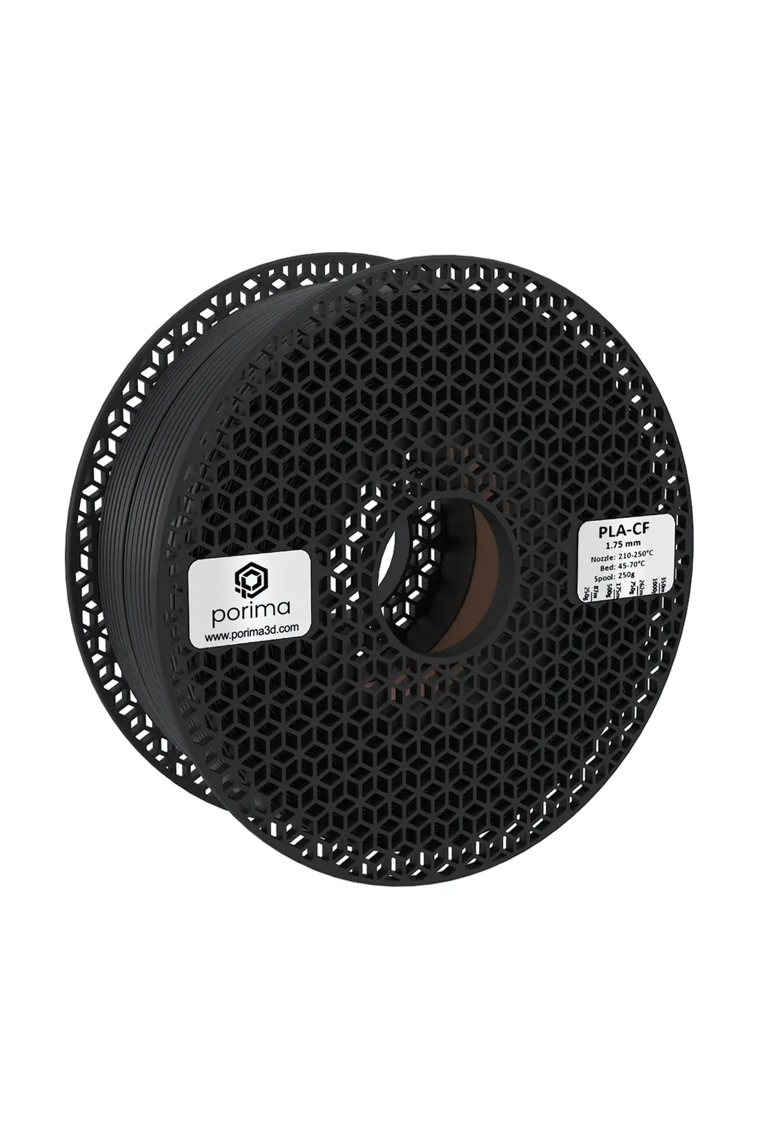 Porima PLA/CF Filament Siyah