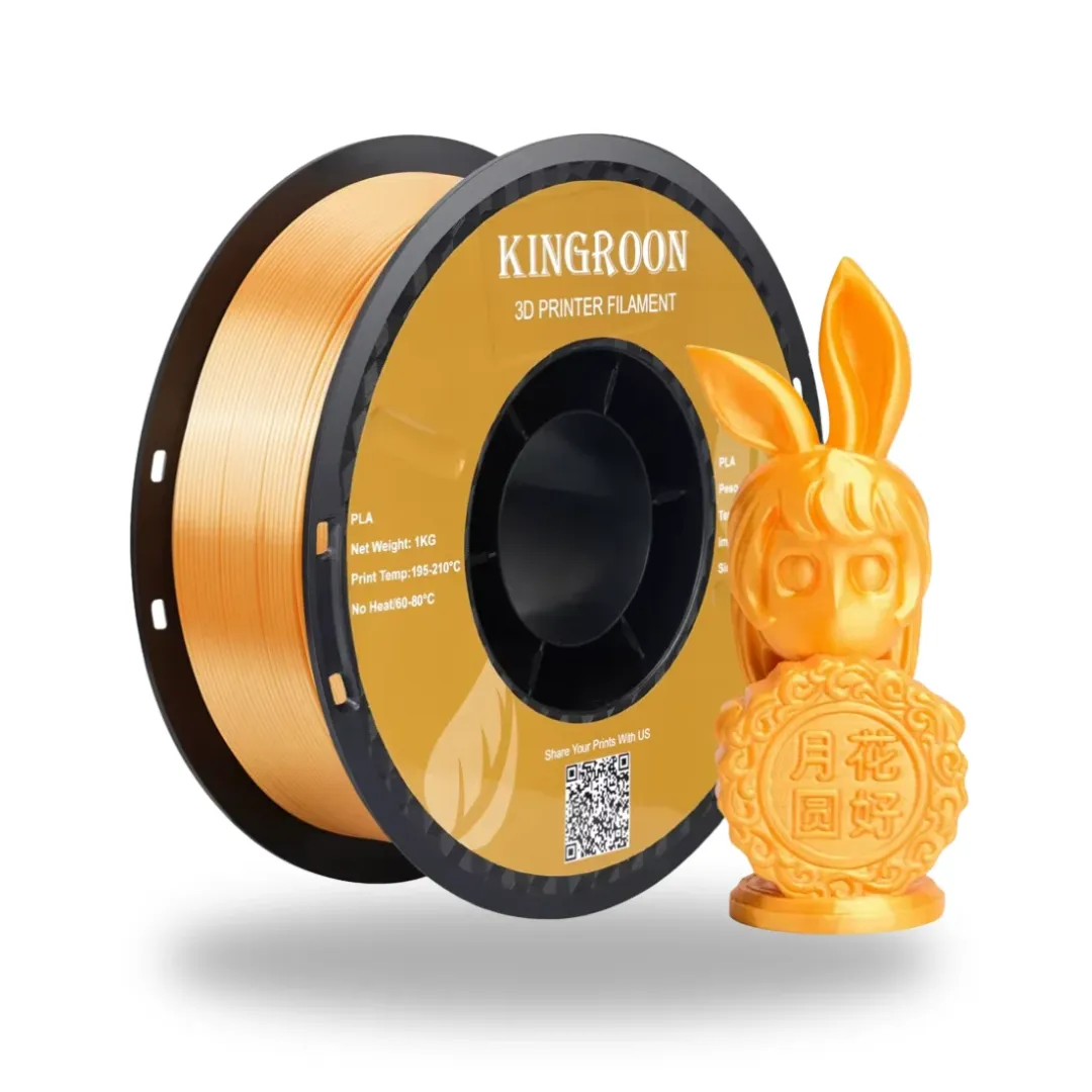 Kingroon Silk PLA 1.75 mm 1 Kg - Turuncu