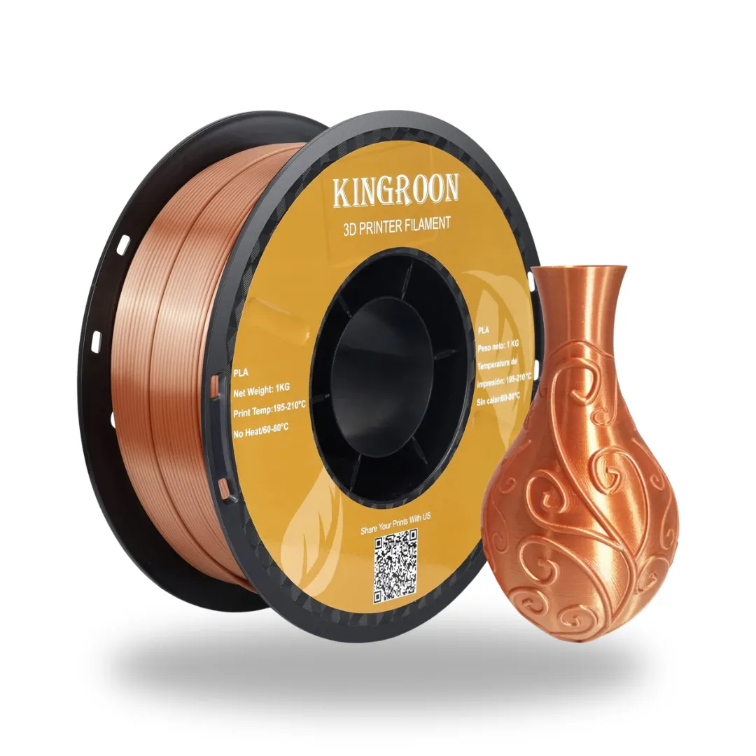Kingroon Silk PLA 1.75 mm 1 Kg - Bakır