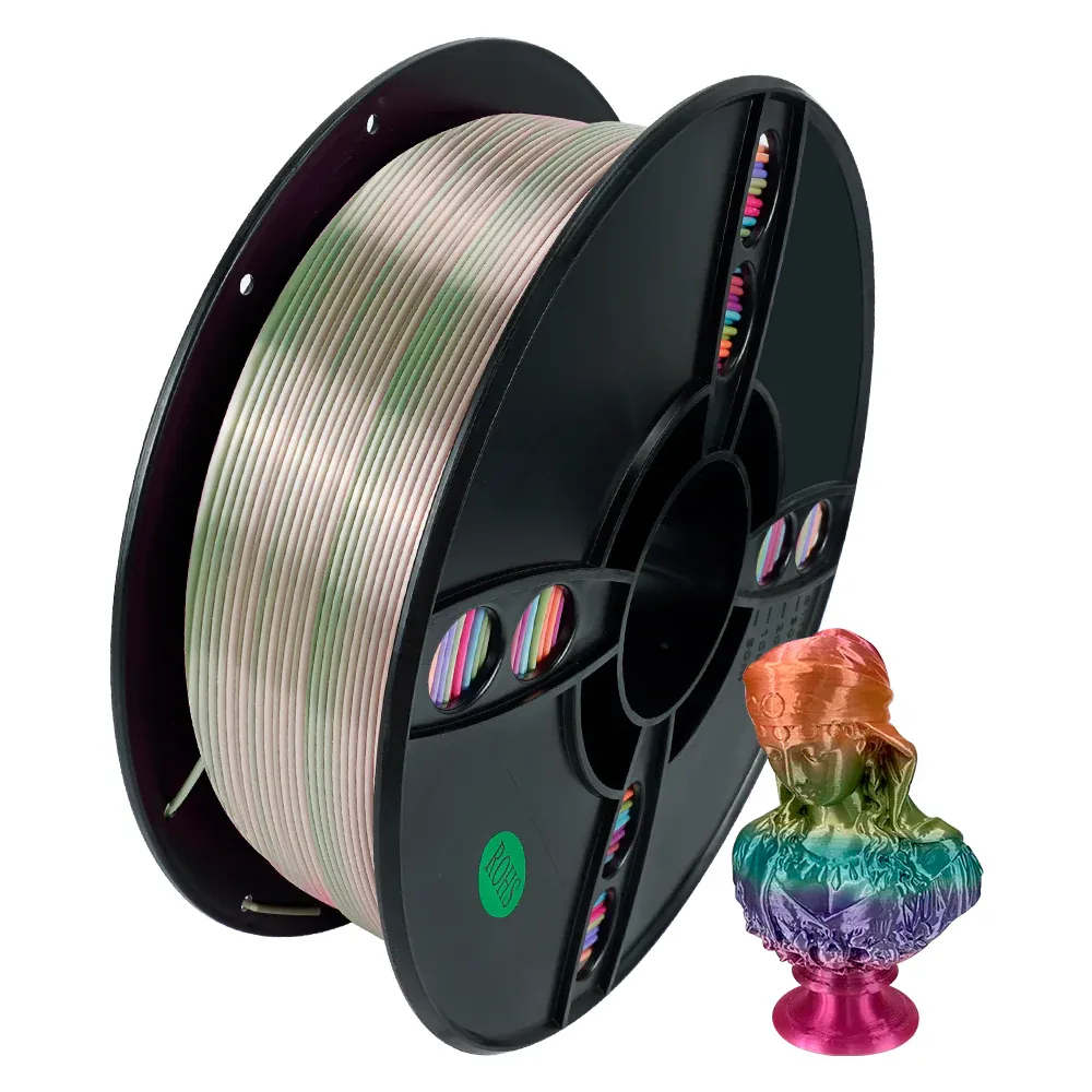 Kingroon Silk PLA Rainbow 1.75 mm 1 Kg - Candy