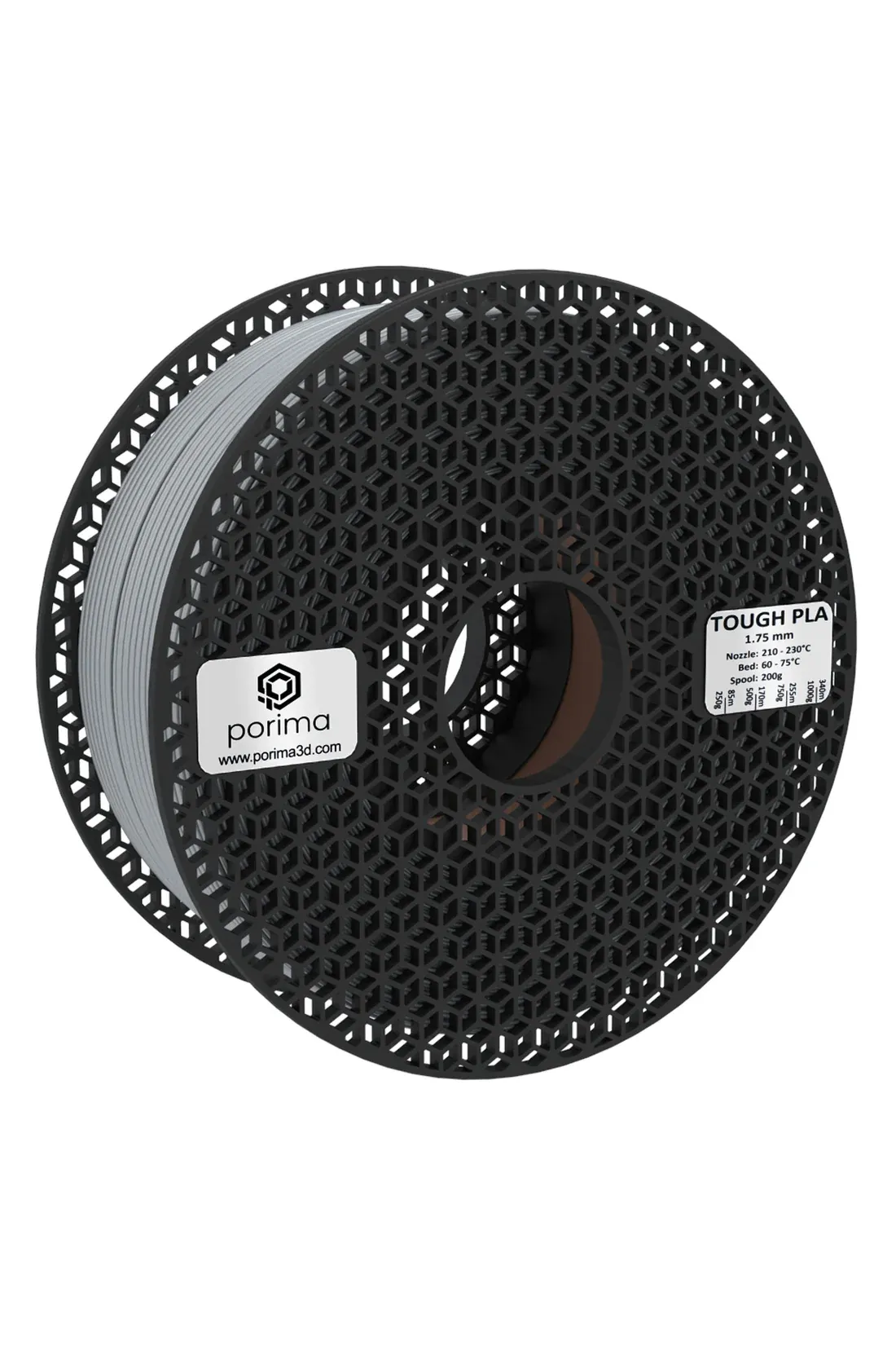 Porima Tough PLA Filament Gümüş - 3 Kg