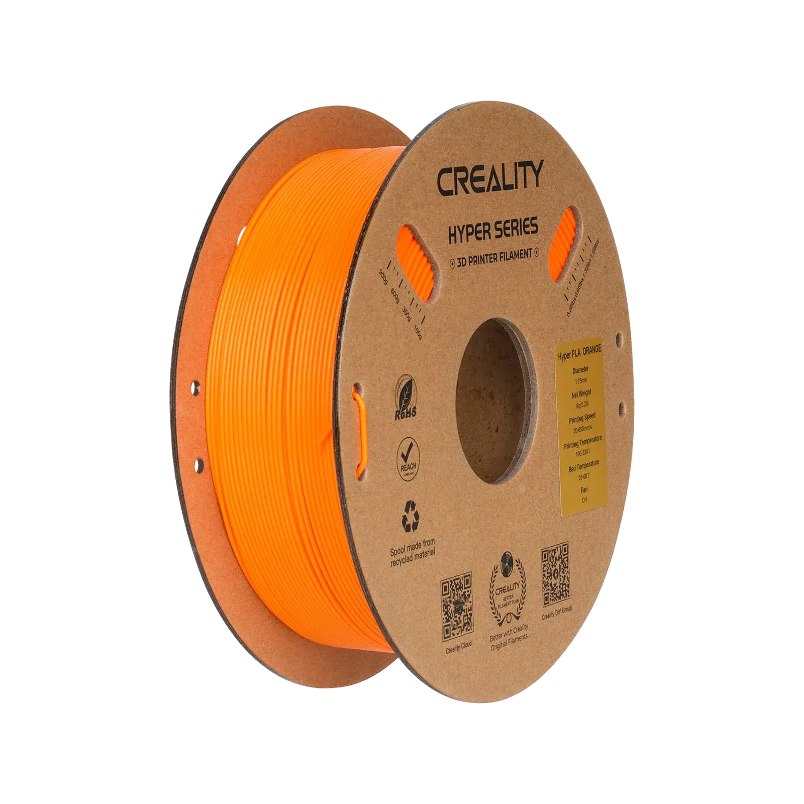 Creality Hyper PLA Filament Turuncu