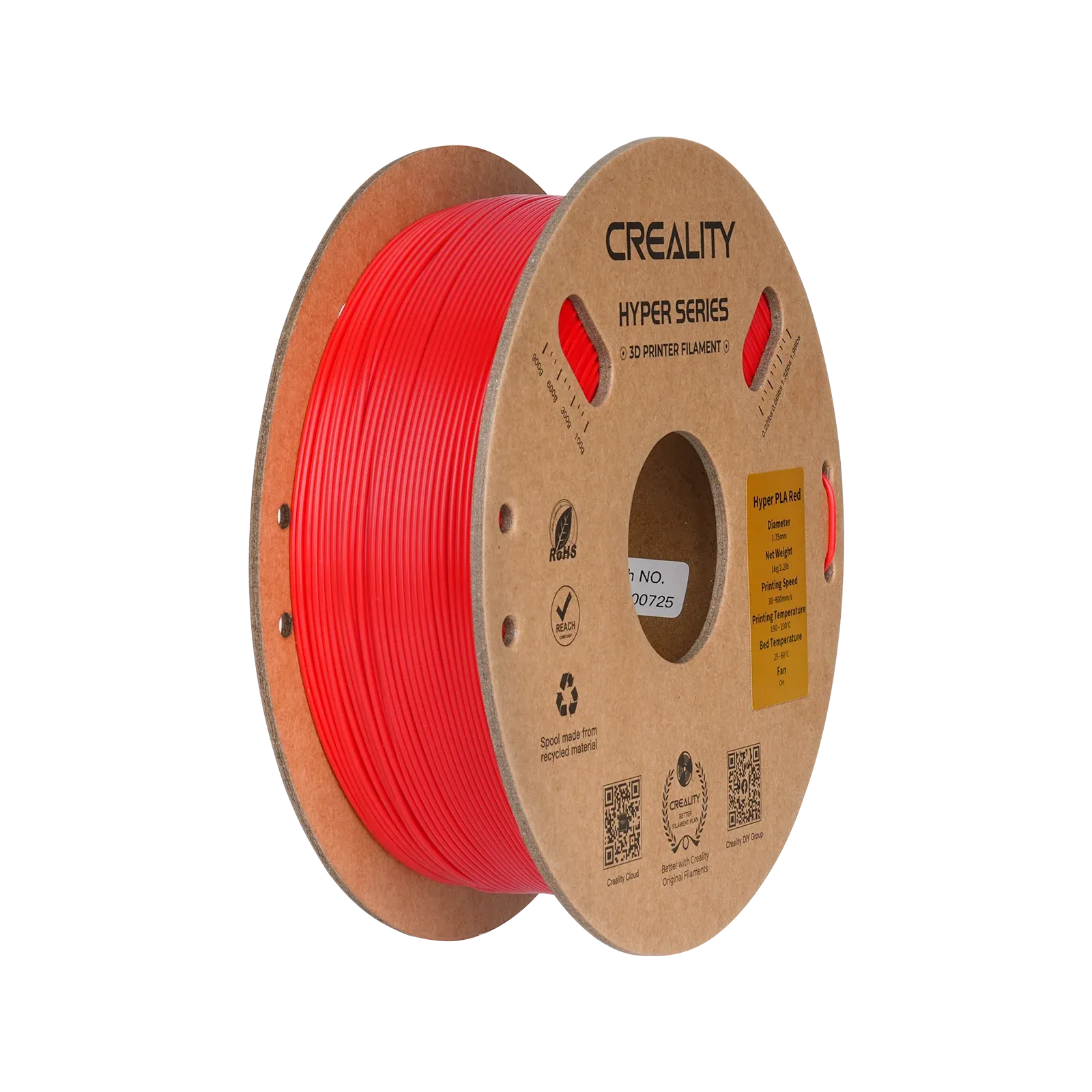 Creality Hyper PLA Filament Kırmızı