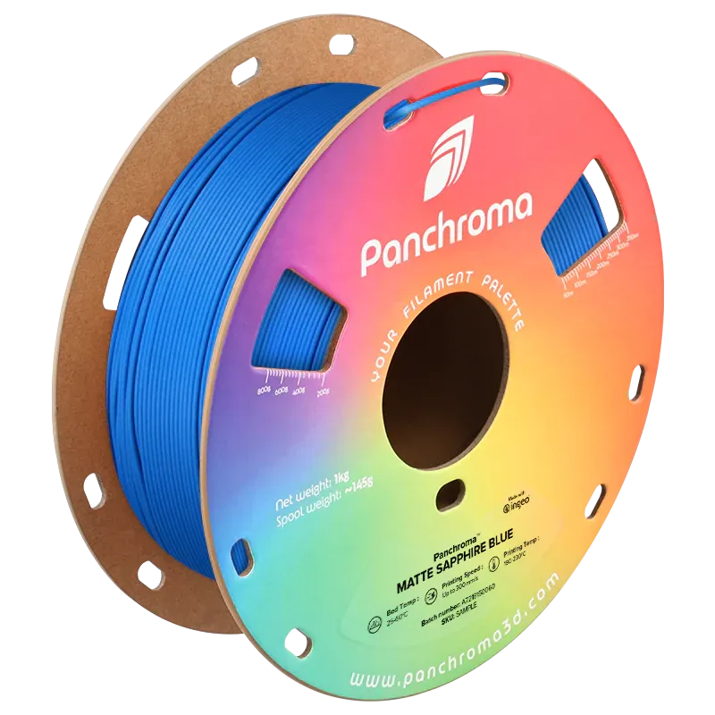 Panchroma Matte PLA Filament Sapphire Blue (Safir Mavi)