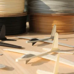 PolyLite LW-PLA Filament Grey (Gri)